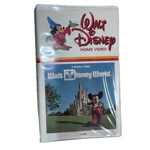 Walt Disney World A Dream Called VHS Vintage Disney Parks Souvenir Video